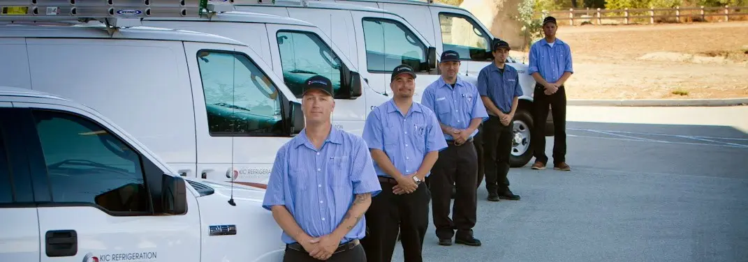 KIC Refrigeration crew ready for Mini Split Repair jobs across Sausalito